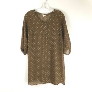 FOREVER 21 sheer tunic dress